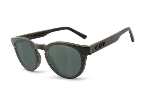 COR001 Holz Sonnenbrille (Polbrille)