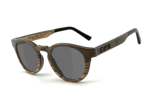 COR002 Holz Sonnenbrille (phototrope Gläser)