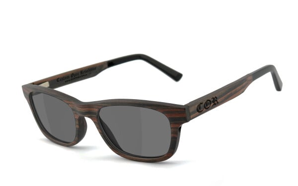 COR010 Holz Sonnenbrille (phototrope Gläser)